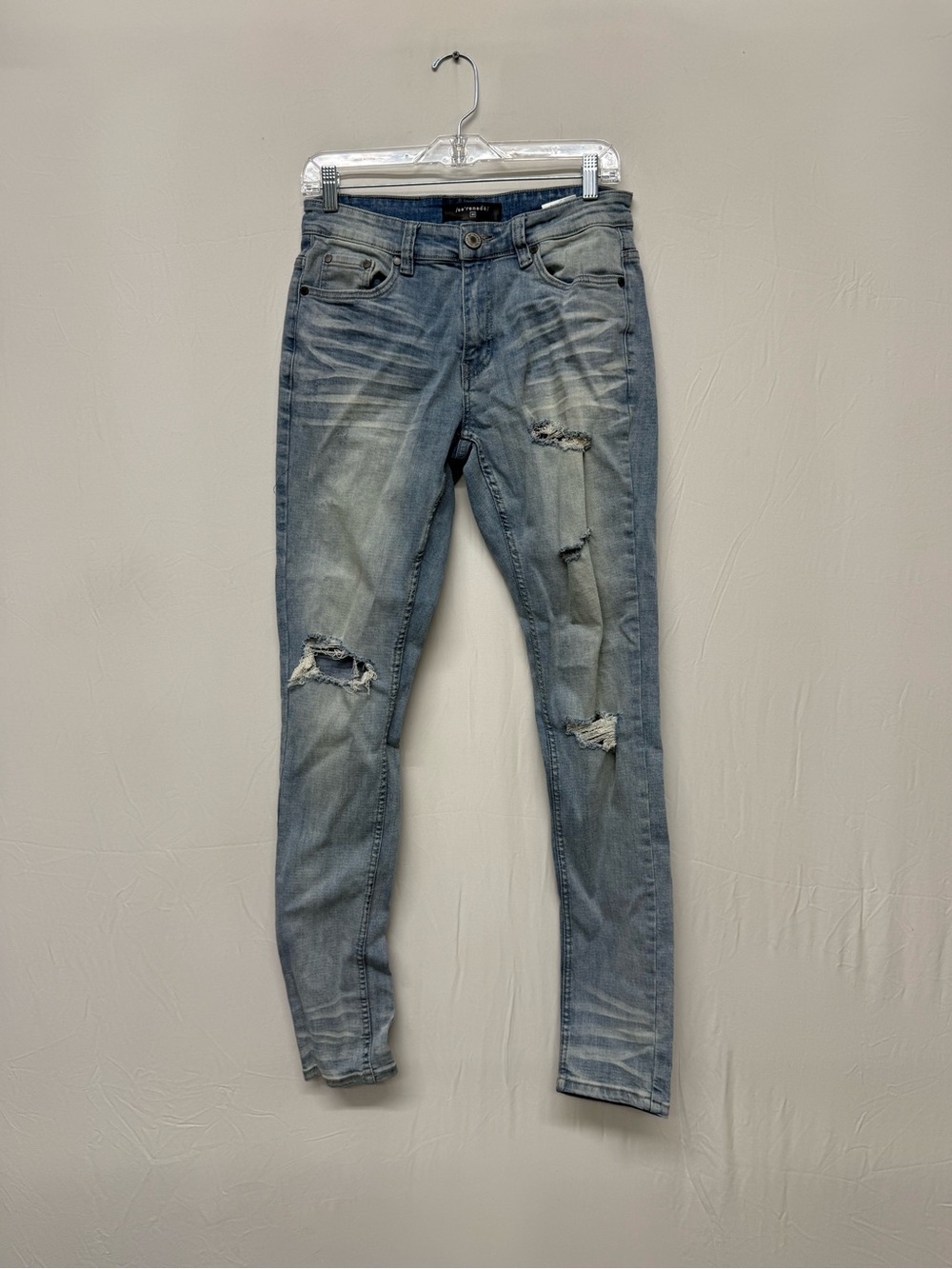 SERENADE Men's Skinny Ripped Jeans Size 30